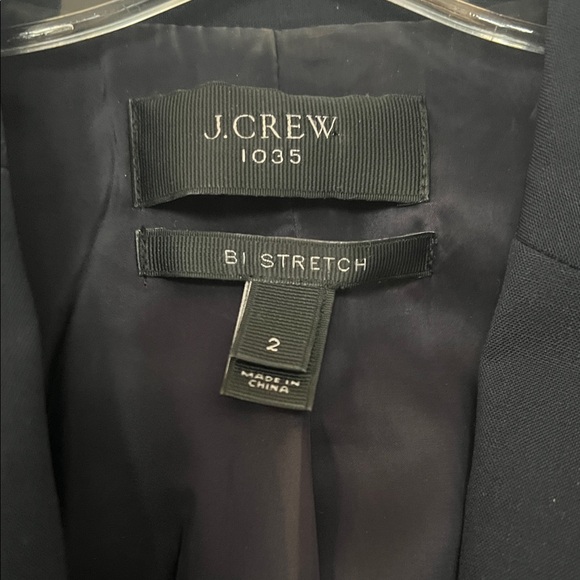 J. Crew Elegant Navy Blazer - Picture 2 of 4